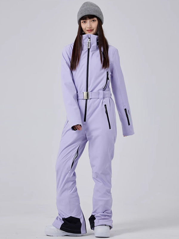 Women's Arctic Chic Mountain Glamour All-Inclusive Ski Jumpsuit