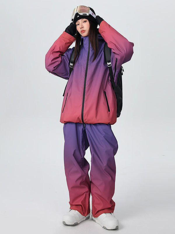 Women's Searipe Alpine Horizon Fade Insulated All-Terrain Snow Suit