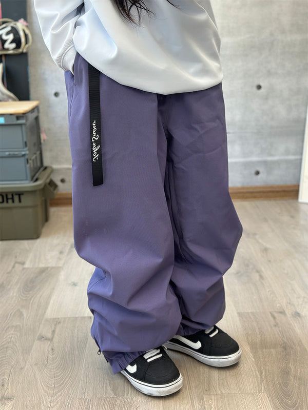 Women's Unisex SnowBound Urban Flex Oversize Cargo Snow Pants