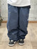 Women's John Snow ChillTrack Oversize Baggy Snowboard Pants Cargo Denim Jeans