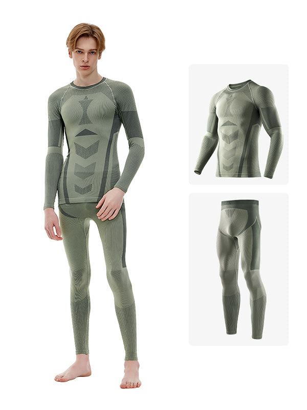 Men's Nandn Winter Sports Warm Performance Baselayer Set