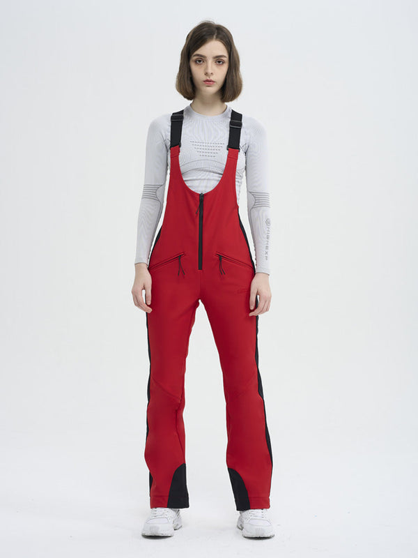 Women's High Experience Tailored Flex Flare Ski Bibs Overalls