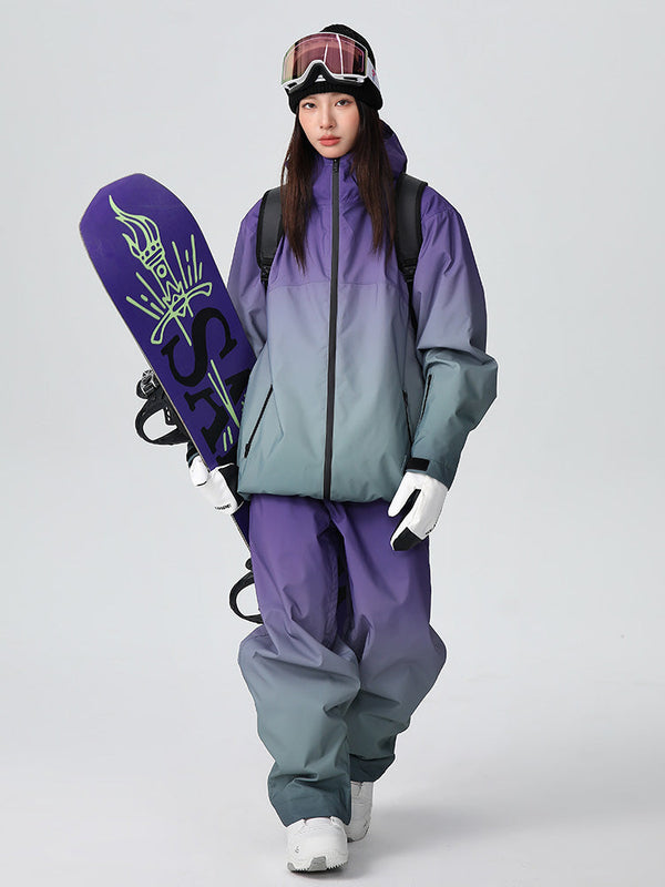 Women's Searipe Alpine Horizon Fade Insulated All-Terrain Snow Suit