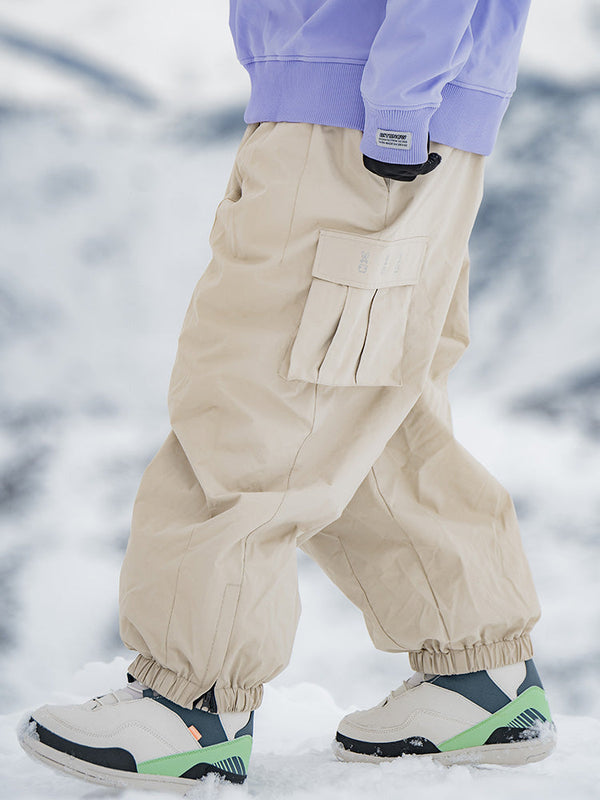 Men's Rabbit Snow StreetFlow Freestyle Cargo Baggy Snow Pants