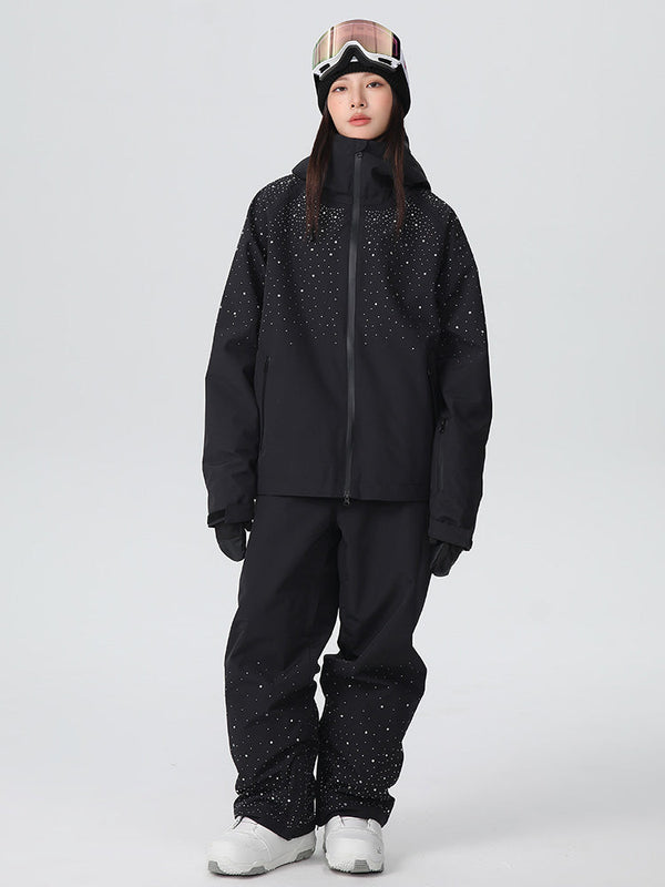 Women's SnowLuxe Spark Crystal Chic Mountain Snow Suit