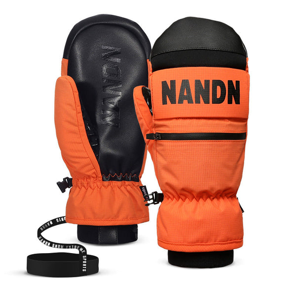 Men's Nandn AlpinePeak All-Weather Mountain Snowboard Mittens