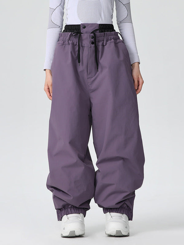 Women's Searipe Durable Mountain Pro All-Weather Baggy Snow Pants