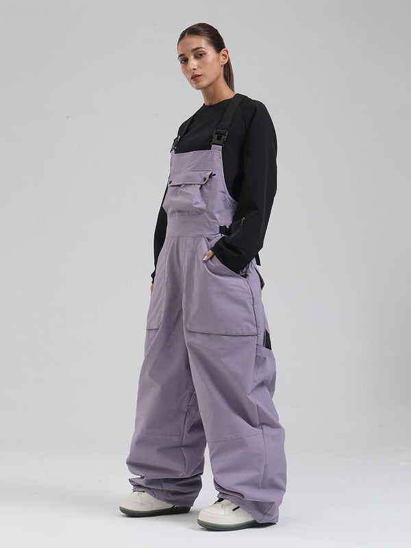 Women's SnowMaster Insulated Freestyle Baggy Snow Bibs Overalls