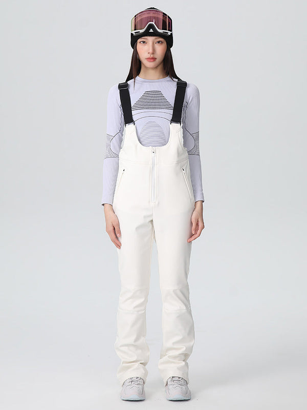 Women's Searipe Tailored Flex Flare Ski Bibs Overalls