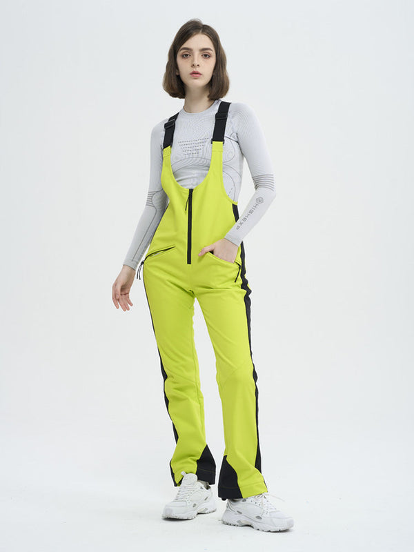 Women's High Experience Tailored Flex Flare Ski Bibs Overalls