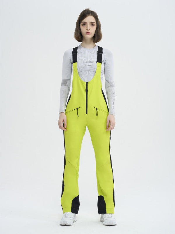 Women's High Experience Tailored Flex Flare Ski Bibs Overalls