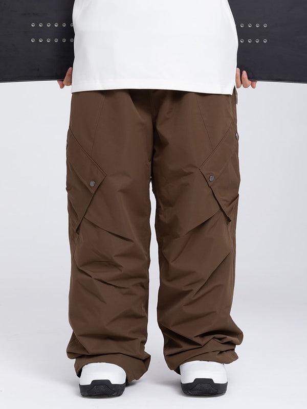 Women's Mountain Chill Baggy Snow Pants with 2 Swag Cargo Pockets