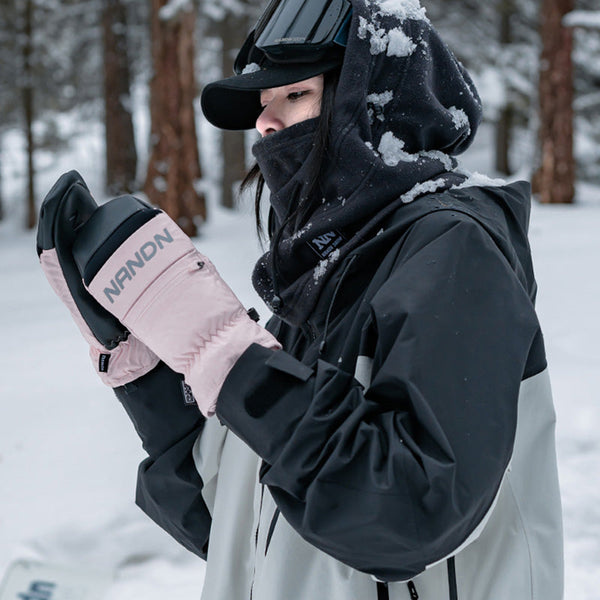 Women's Nandn AlpinePeak All-Weather Mountain Snowboard Mittens