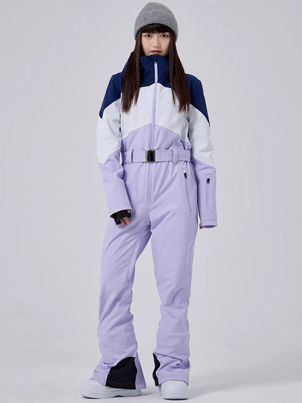 Women's Polar Peak Mountain Beauty All-In-One Ski Suit