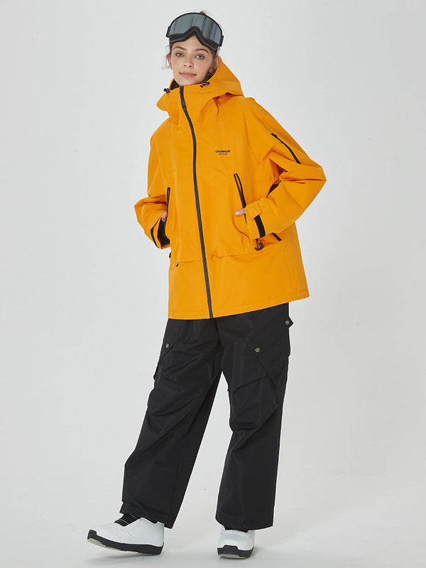 Women's Mountain Breaker Anorak Snowboard Jacket with Swag Cargo Snow Pants