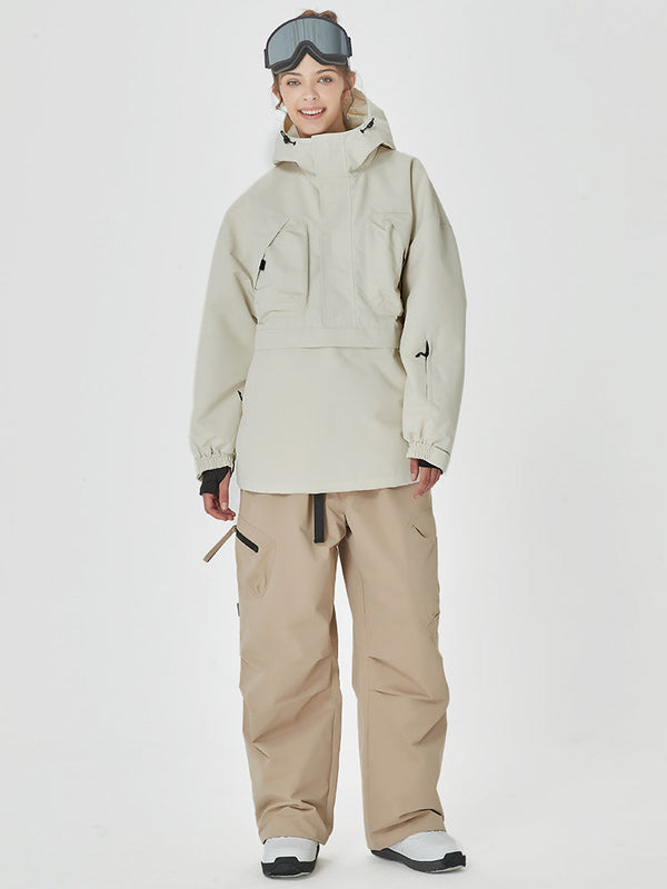 Women's Freerider Anorak Snow Jacket & Prime Cargo Baggy Snow Pants