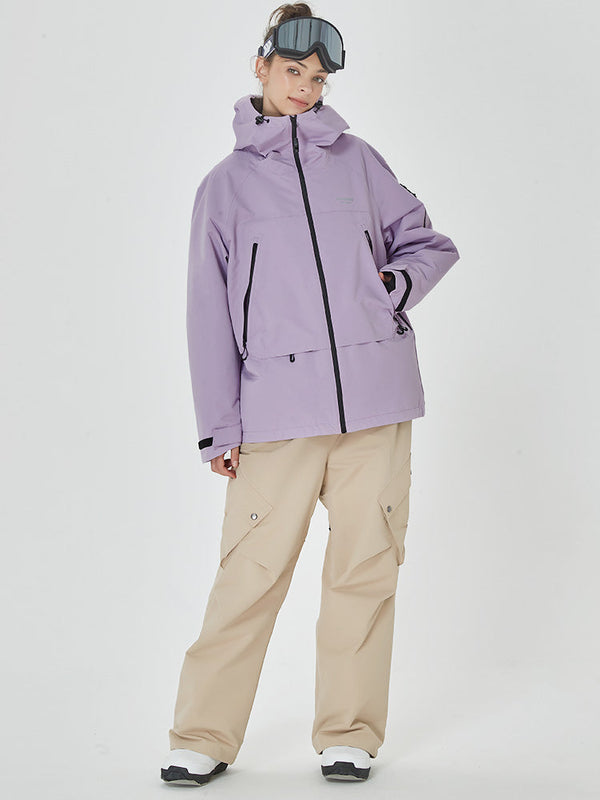 Women's Mountain Breaker Anorak Snowboard Jacket with Swag Cargo Snow Pants