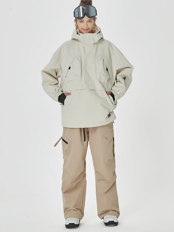 Women's Freerider Anorak Snow Jacket & Prime Cargo Baggy Snow Pants