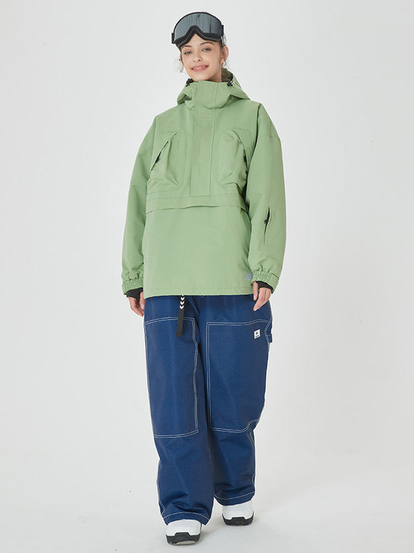 Women's Mountain Freerider Baggy Anorak Snowboard Jacket & Pants Set