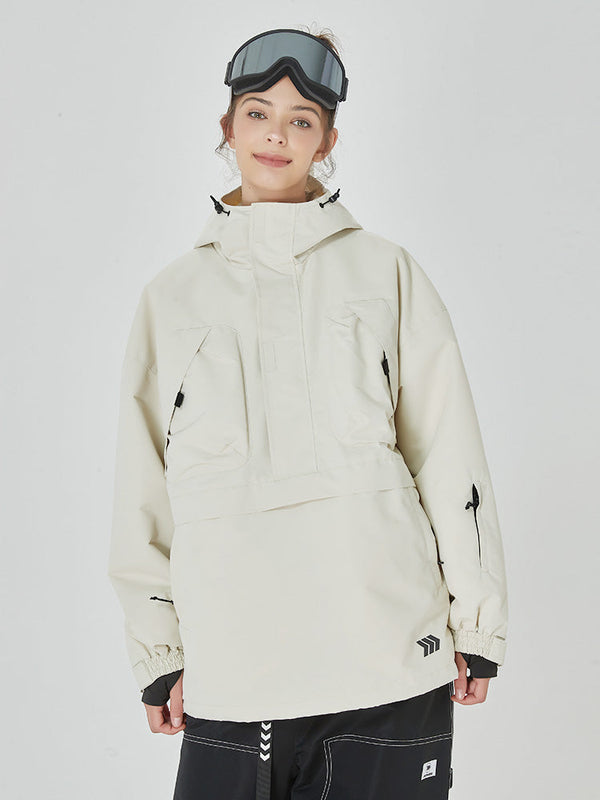 Women's Mountain Freerider Baggy Anorak Snowboard Jacket