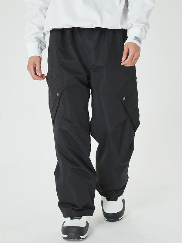 Men's Mountain Chill Baggy Snow Pants with 2 Swag Cargo Pockets