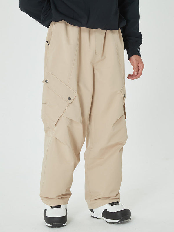 Men's Mountain Chill Baggy Snow Pants with 2 Swag Cargo Pockets