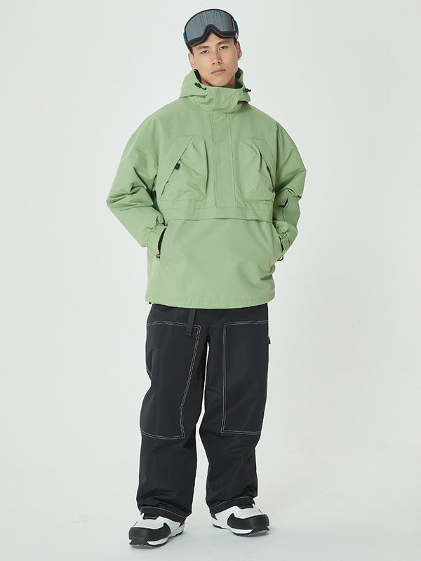 Men's Mountain Freerider Baggy Anorak Snowboard Jacket & Pants Set