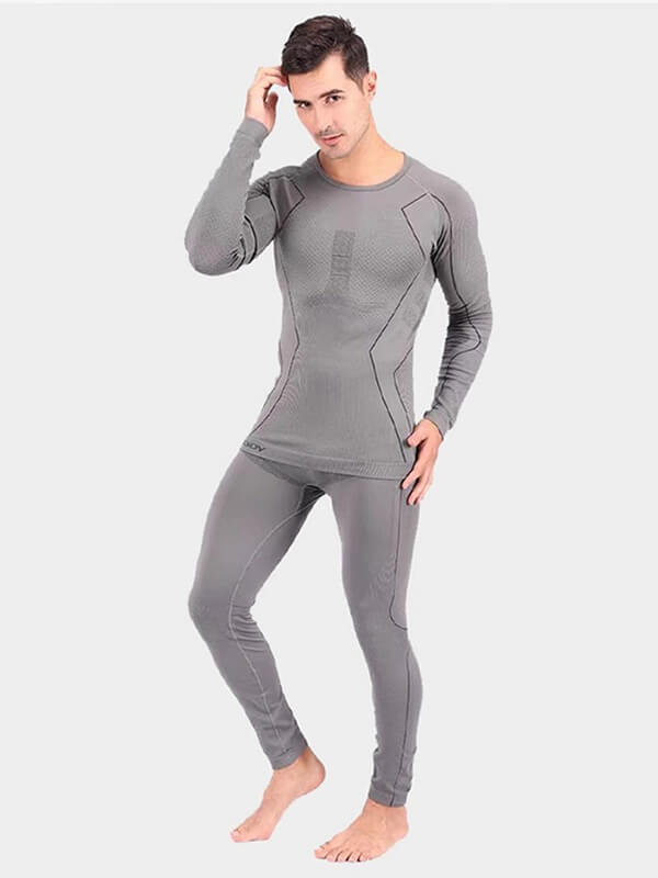 Men's John Snow Winter Warmers Fleece Thermal Baselayer Set