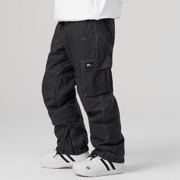 Men's SnowGuard Insulated Denim Snow Pants