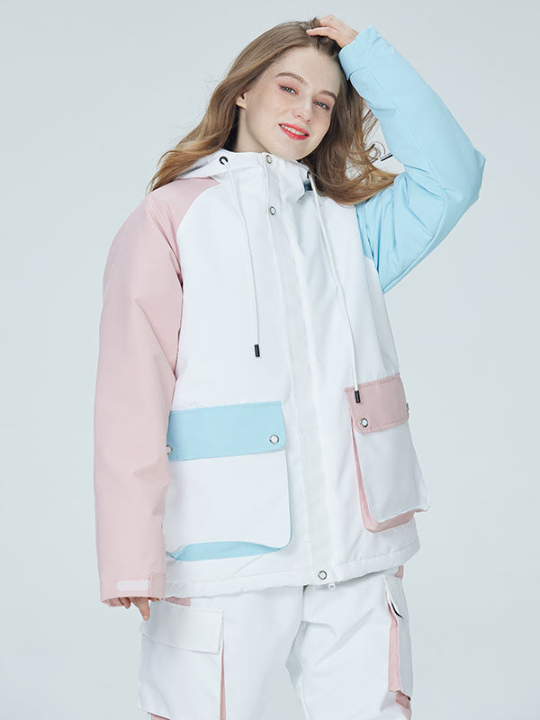 Women's Arctic Queen Divided Sky Colorblock Snow Jacket