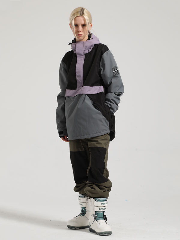 Women's Gsou Snow Winter Messenger Anorak Snow Jacket & Pants Set