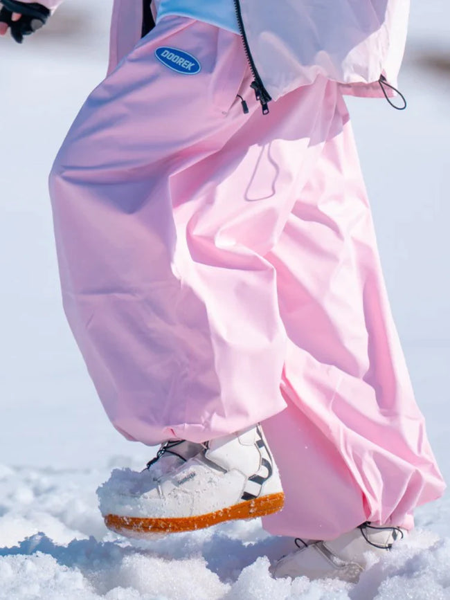 Women's RAWRWAR High Waist Harem Waterproof Mountain Jogger Snow Pants