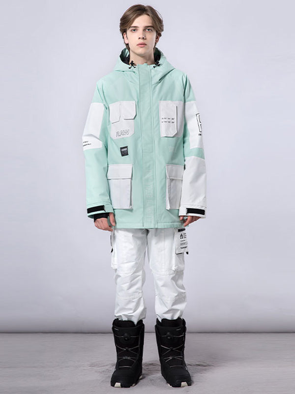 Men's RAWRWAR Winter Space Cargo Snowboard Jacket & Pants