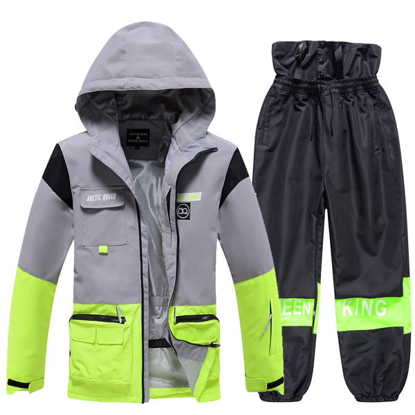 Women's Sportive Unisex Fun Spot Snow Suit