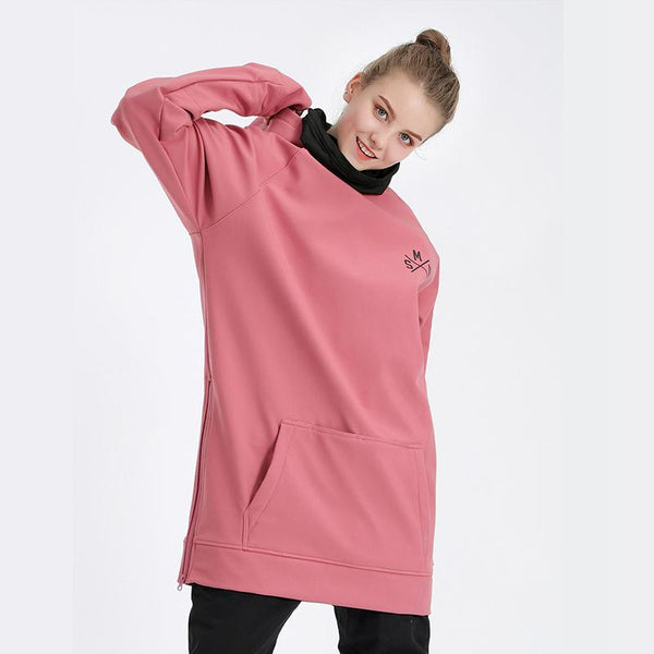 Women's SMN Unisex Spring Mountain Windproof Shred Pullover Hoodie