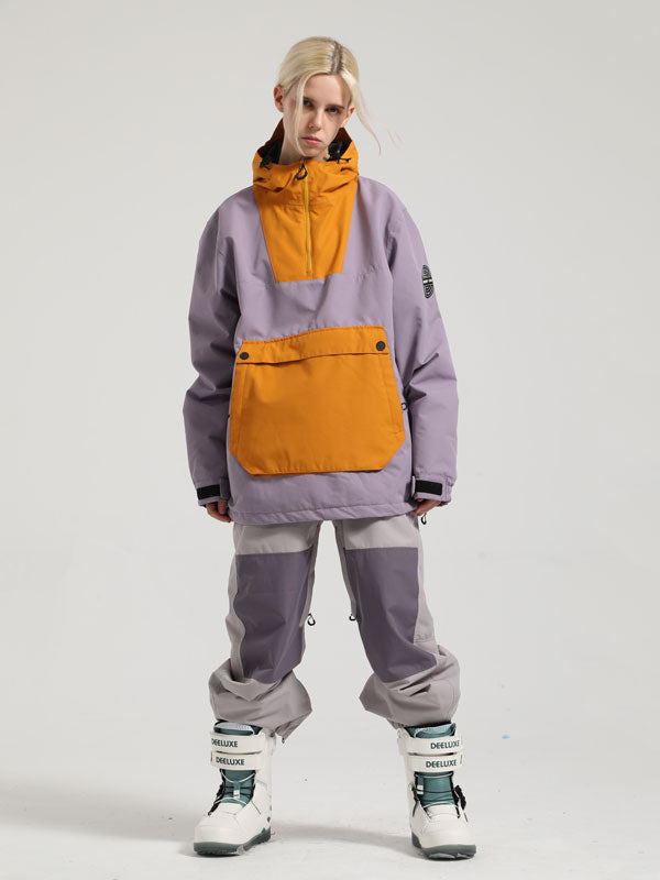 Women's Gsou Snow Mountain Messenger Anorak Snow Jacket & Pants Set