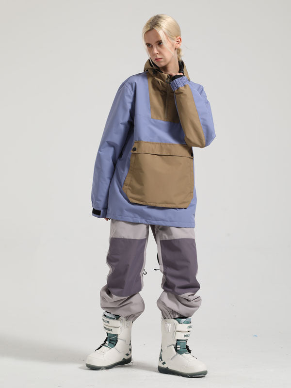 Women's Gsou Snow Mountain Messenger Anorak Snow Jacket & Pants Set