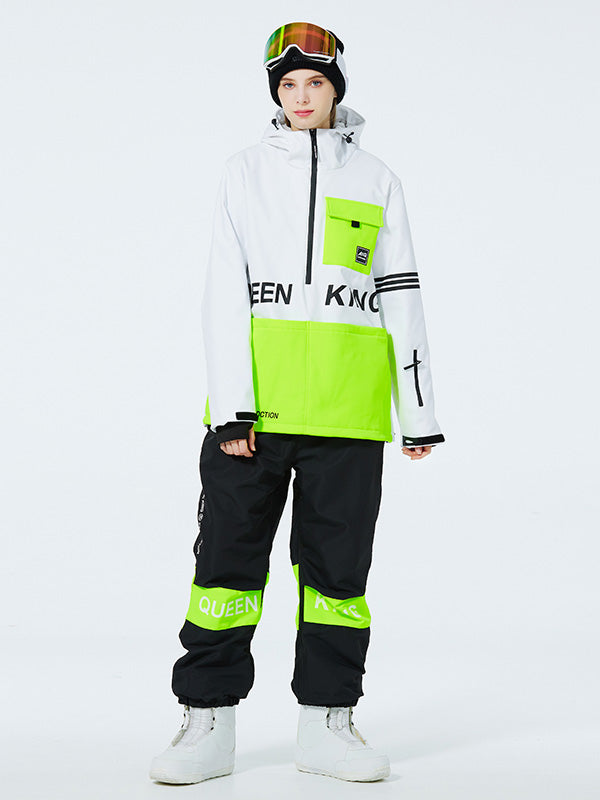 Men's Mountain Peak SnowGuard Half-zip Anorak Snowsuits