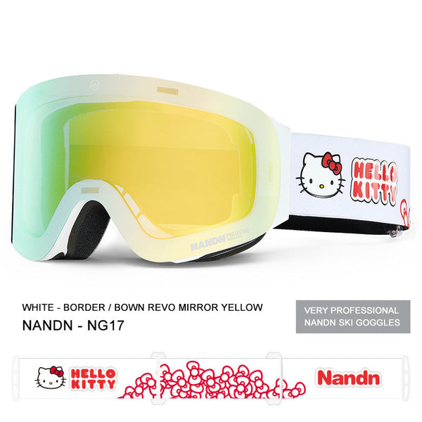 Nandn Unisex Snowboard Protection Openable Snow Ski Goggles