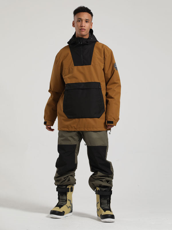 Men's Gsou Snow Mountain Messenger Anorak Snow Jacket & Pants Set