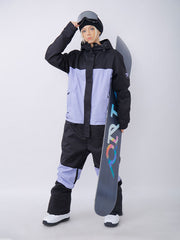 Damen Snowshred Alpine Ranger Colorblock Einteiliger Schneeanzug