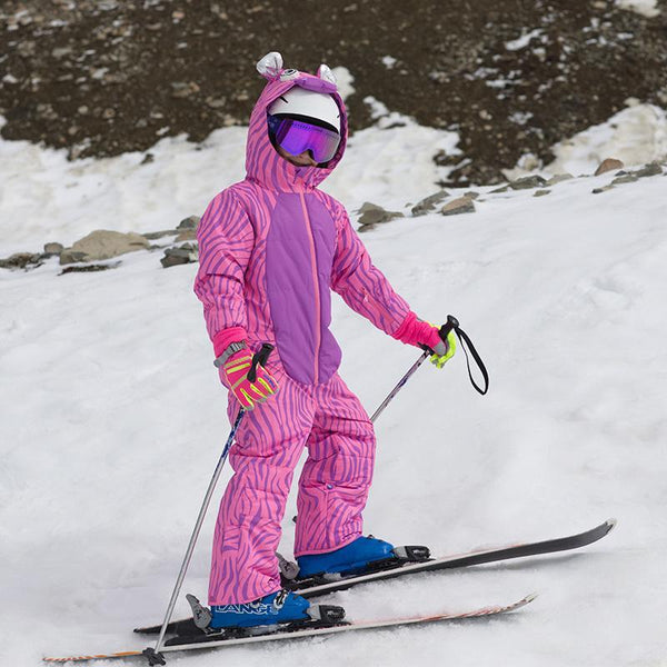 Kinder Unisex Wasserdichte Winter Tierfreundliche Einteiler Schneeanzüge