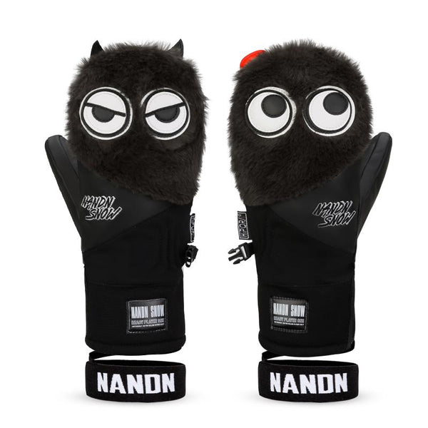 Men's Nandn Minions Snowboard Gloves Winter Mittens
