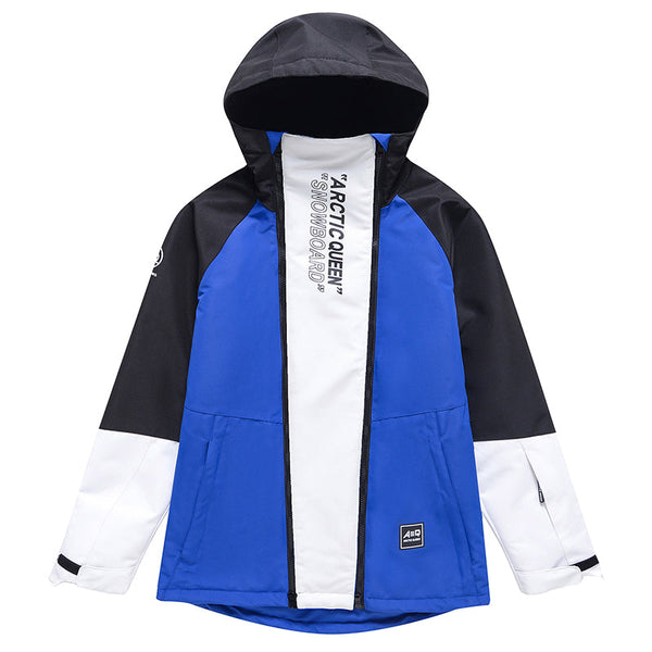 Men's Double Zippers Mountain Discover Snow Jackets