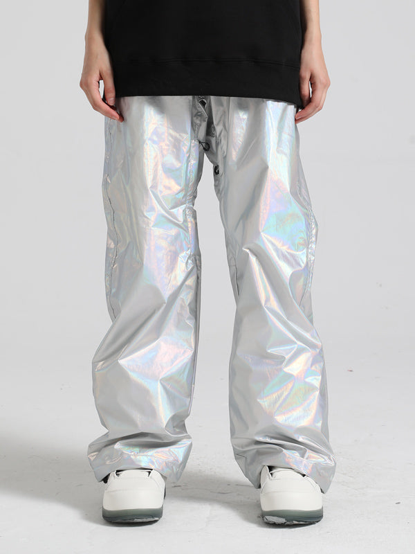 Women's Gsou Snow Neon Holographic Snow Pants