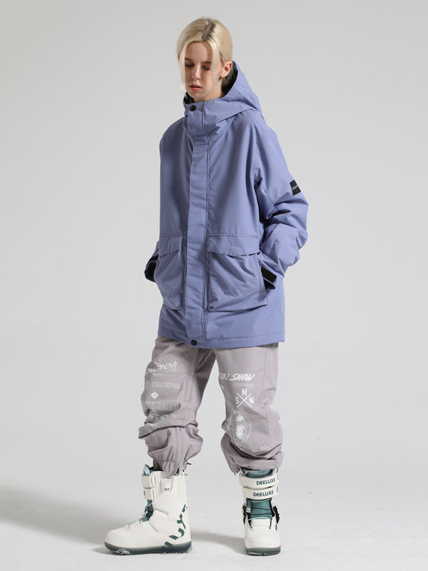 Women's Gsou Snow Winter Force Cargo Snow Jacket & Pants