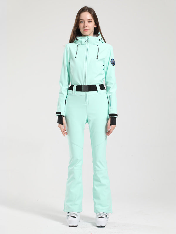 Women's Gsou Snow Classic Belted Flare Ski Suit