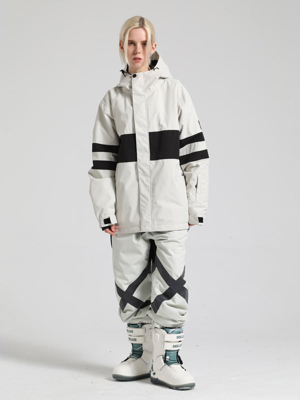 Women's Gsou Snow Light Zone Stripe Snow Jacket & Pants