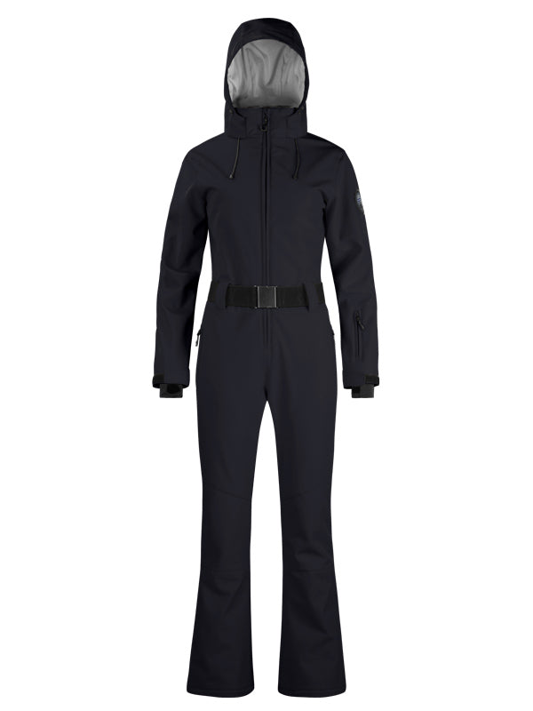 Women's Gsou Snow Classic Belted Flare One Piece Ski Suit