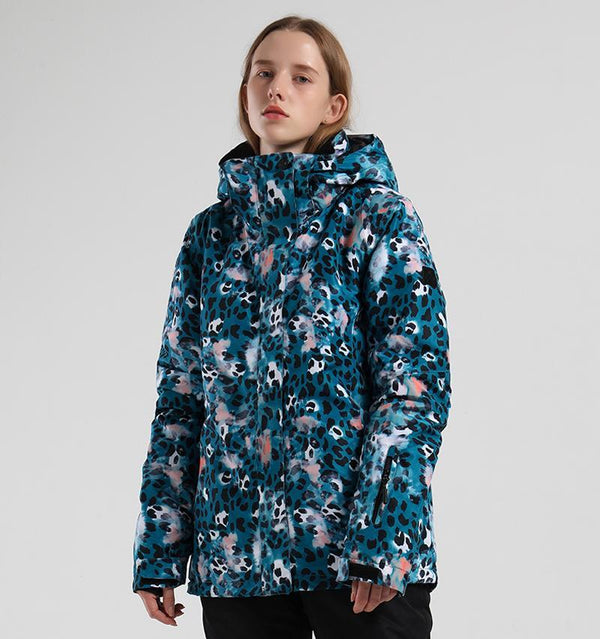 Damen SMN Mountain Aventure Fashion Wasserdicht Snowboard Jacke